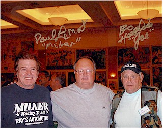 Paul LeMat  and Bo Hopkins both signed in Los Angeles, 1/12/2013